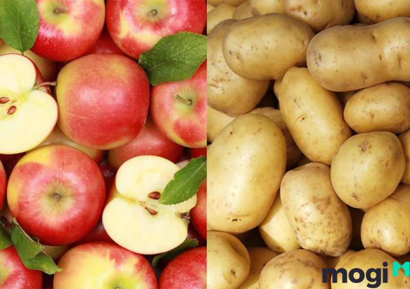 Cách bảo quản bánh mì bằng khoai tây hoặc táo
