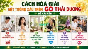 Cách hóa giải nét tướng xấu trên gò Thái Dương để cải vận