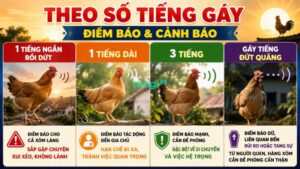 Gà mái gáy là điềm gì? Tốt hay xấu? Giải mã chi tiết và dễ hiểu nhất 6 Giải mã tiếng gà gáy theo số tiếng gáy