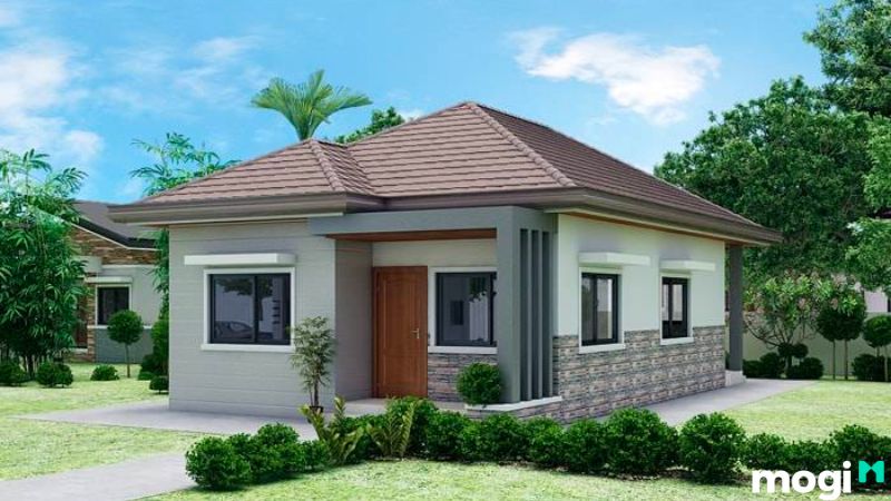 Chi phí xây nhà cấp 4 mái tôn 80m2