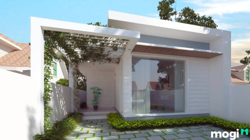 Chi phí xây nhà cấp 4 mái tôn 80m2