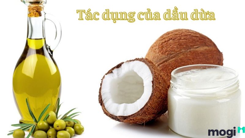 Dưỡng tóc bằng dầu dừa