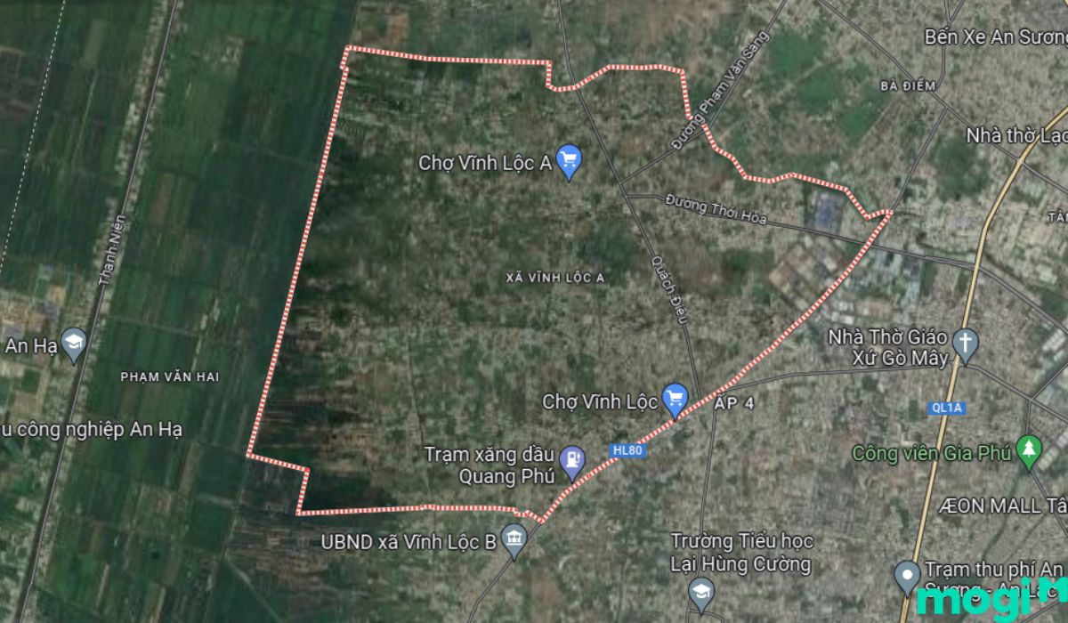 vị trí vĩnh lộc a