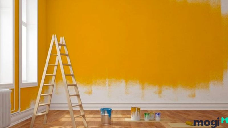 Quy trình sơn nhà