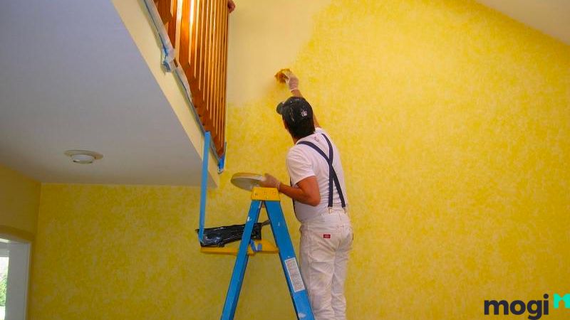 Quy trình sơn nhà