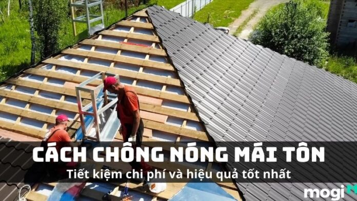 cách chống nóng mái tôn