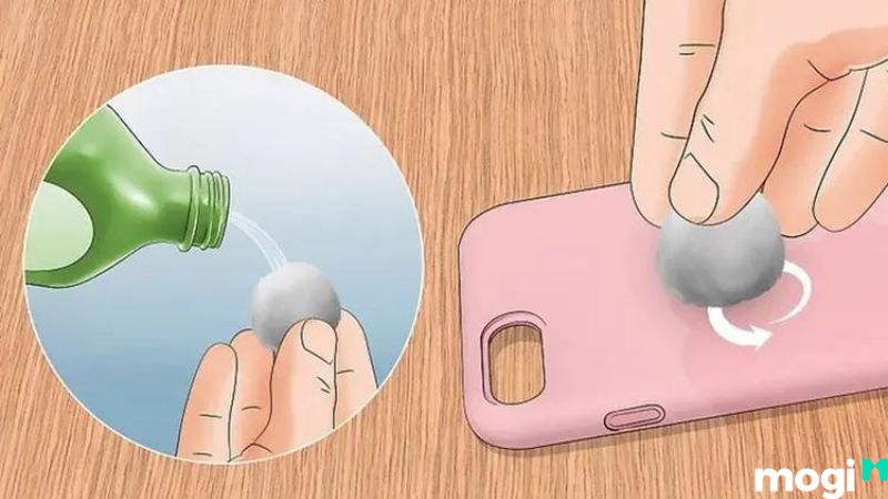 Cách làm sạch ốp điện thoại