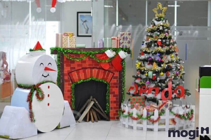 Trang trí Noel cho lớp học