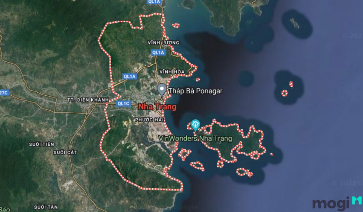 Vị trí địa lý Nha Trang