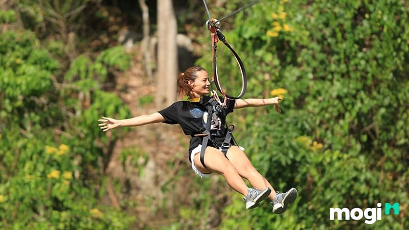 Hãy thử ngay trò đu dây mạo hiểm Zipline