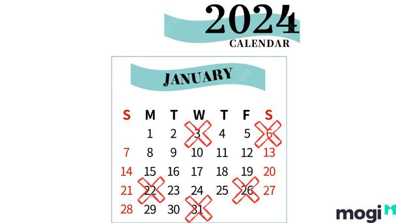 Ngày xấu cắt tóc tháng 1 2024
