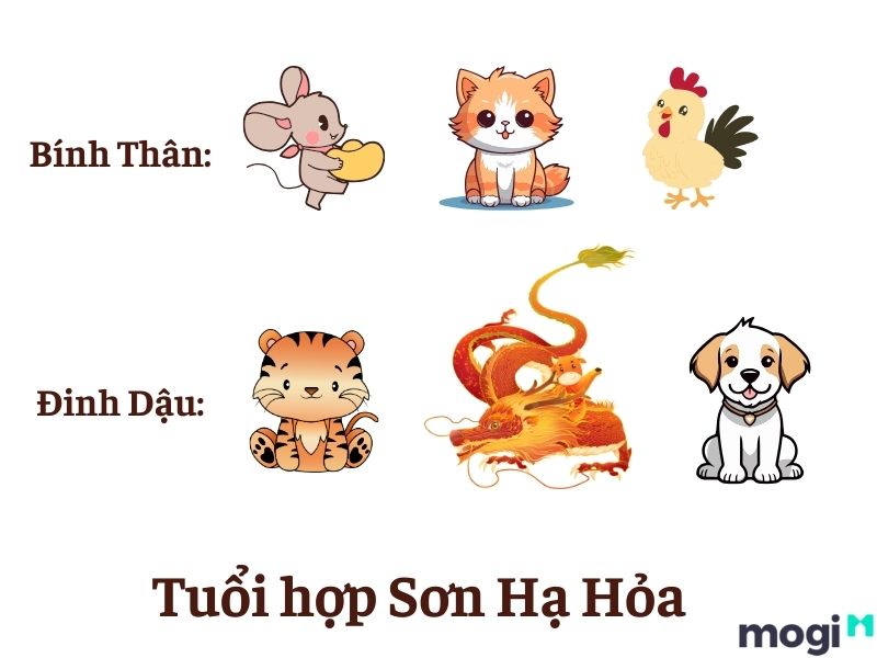 Sơn Hạ Hỏa hợp tuổi nào?