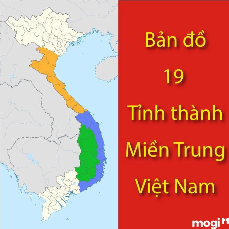 Danh Sách Các Tỉnh Miền Trung Việt Nam Và Bản Đồ Chi Tiết Nhất | Chia ...