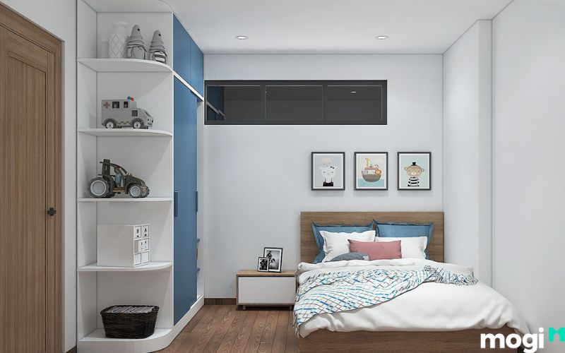 Phòng ngủ 10m2 phong cách đơn giản