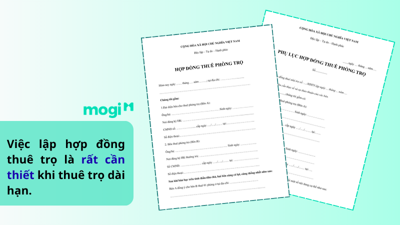 Tải mẫu hợp đồng thuê phòng trọ mới & Lưu ý khi viết 1 Hợp đồng thuê phòng trọ là rất cần thiết khi thuê trọ dài hạn