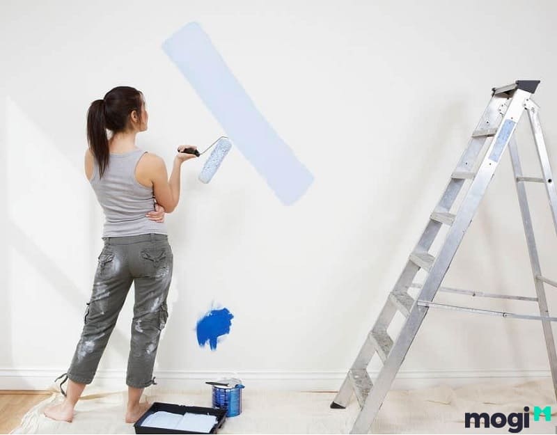 Cách tính số lượng sơn tường trong nhà