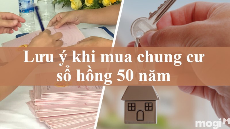 Những lưu ý khi lựa chọn mua nhà chung cư có sổ hồng 50 năm