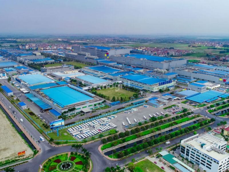 Bắc Ninh là nơi tập trung nhiều nhà máy, khu công nghiệp
