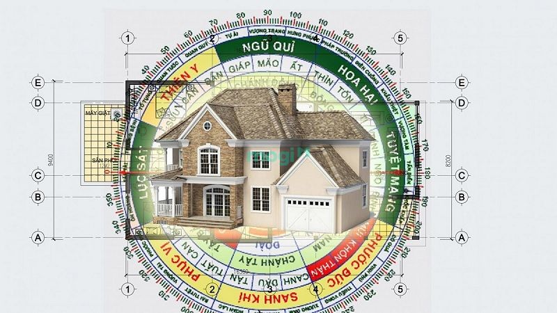 Hướng nhà cũng là cách giúp bạn chọn được ngày tốt nhập trạch tháng 5 năm 2024