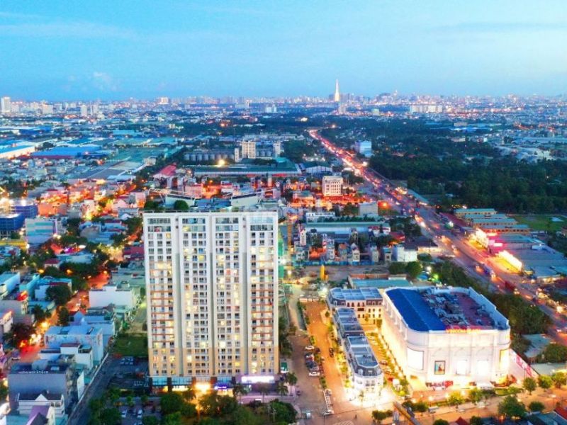 Cơ sở hạ tầng tại Charm Plaza Dĩ An rất hiện đại