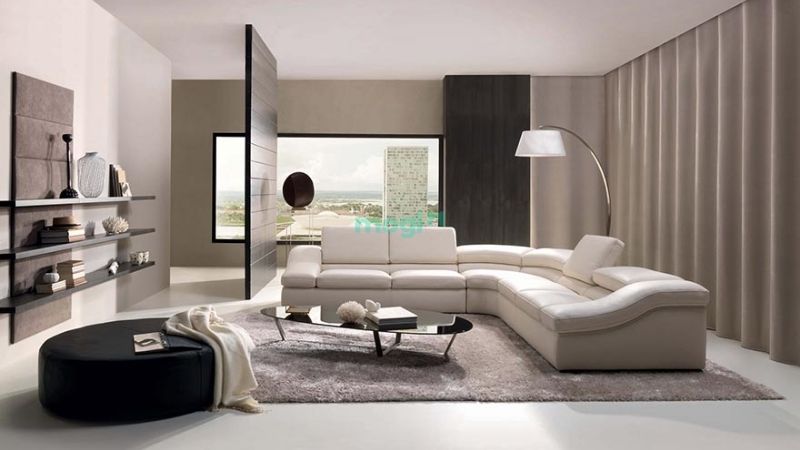 Mẫu phòng khách đẹp thiết kế theo phong cách "Minimalism" - tối giản
