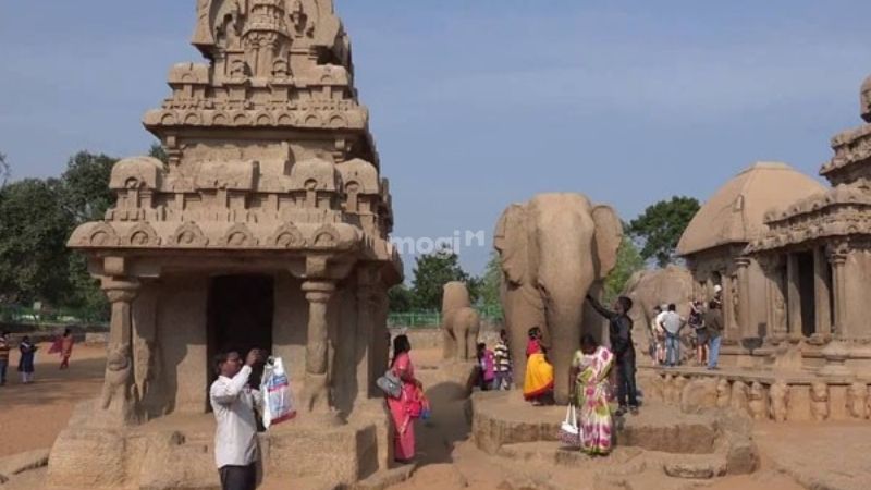 Cụm thánh tích Mahabalipuram là một trong những di sản kiến trúc Ấn Độ