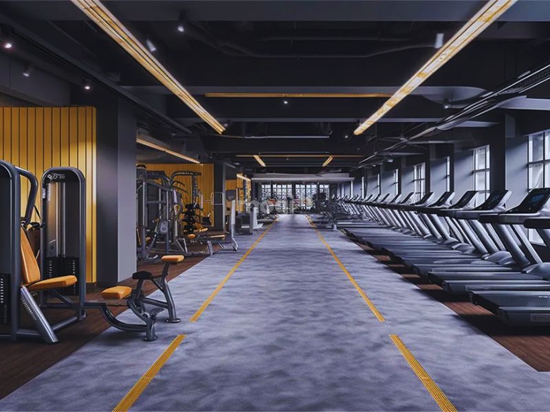 Dự án căn hộ tích hợp phòng gym tập luyện