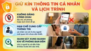 Kinh nghiệm ở trọ 1 mình và những điều cần biết trước khi thuê 10 Bạn cần giữ kín thông tin cá nhân và lịch trình khi ở một mình