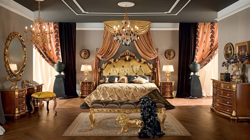 Phòng ngủ cho nữ phong cách hoàng gia thể hiện đẳng cấp của người sử dụng