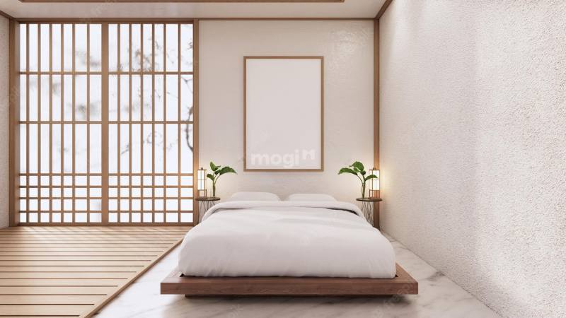 Phòng ngủ cho nữ mang phong cách Nhật Bản