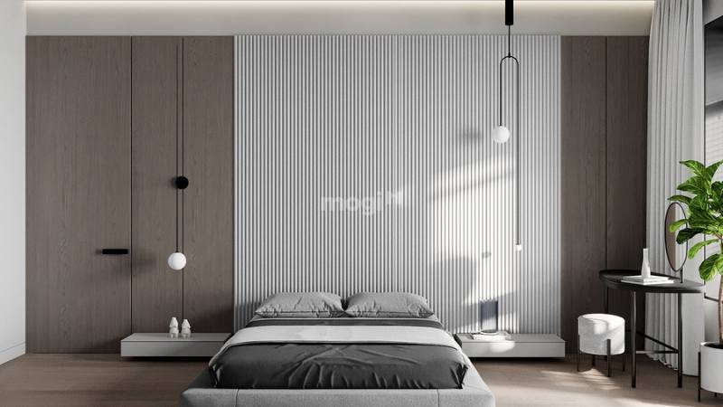 Phòng ngủ cho nữ theo phong cách minimalist