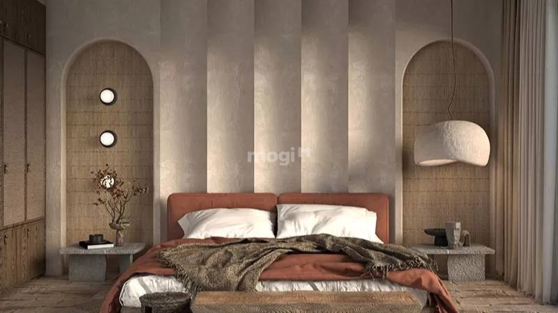 Phong cách thiết kế phòng ngủ Wabi Sabi - vẻ đẹp từ những điều không hoàn hảo