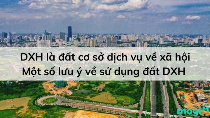 DXH là đất cơ sở dịch vụ về xã hội