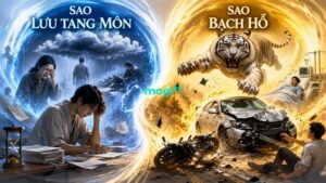 Ý nghĩa cặp Lưu Tang Môn và Lưu Bạch Hổ trong tử vi