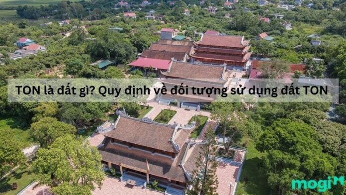 Ký hiệu TON là đất tôn giáo? Đối tượng được quyền sử dụng đất này?