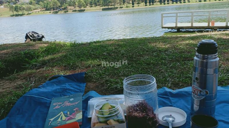 Tổ chức các buổi picnic nhỏ ngắm cảnh thư giãn tại hồ - Nguồn ảnh: Sưu tầm 