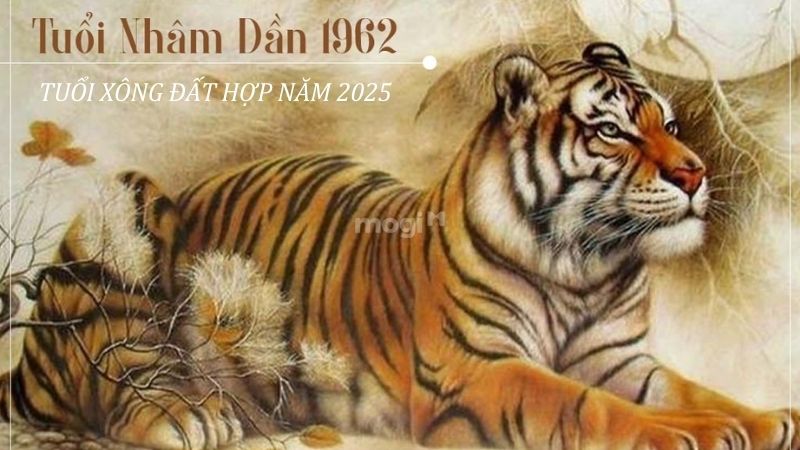 Tuổi xông đất cho tuổi Nhâm Dần 1962