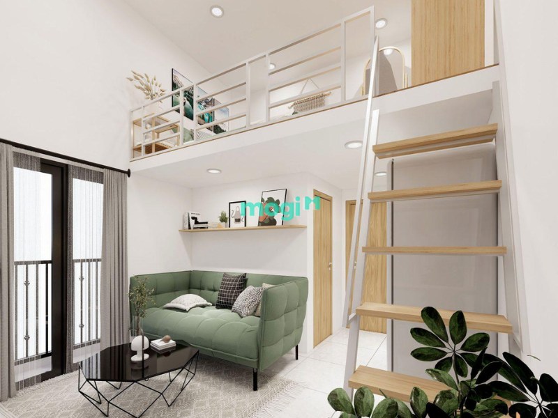 Phòng trọ có gác là một trong những loại hình được săn đón nhất