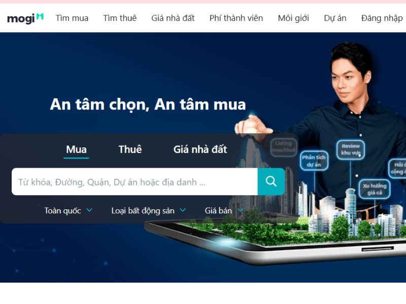 Trang web chuyên về bất động sản uy tín cho mọi người