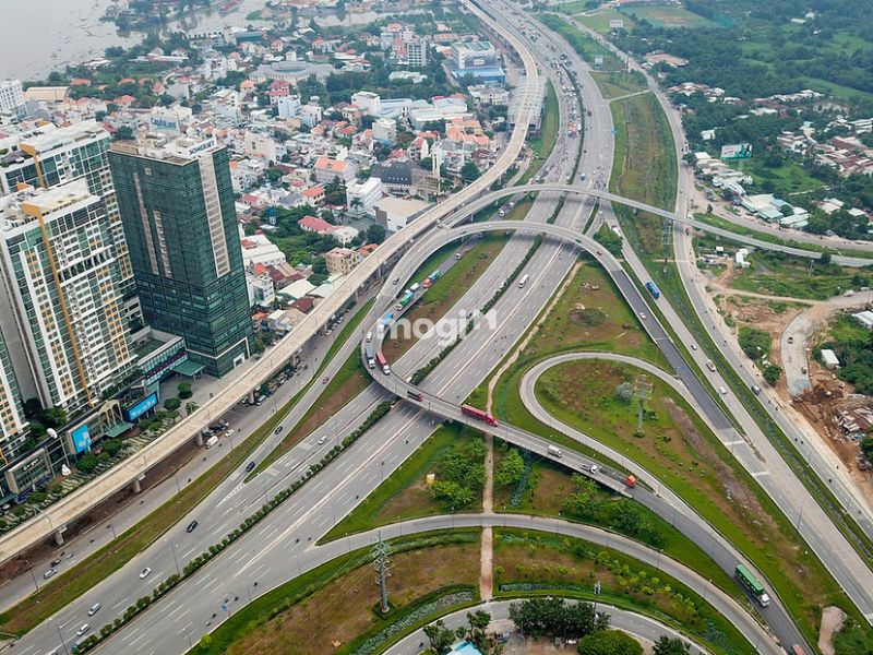 Hệ thống hạ tầng gần trục đường Tây Hòa