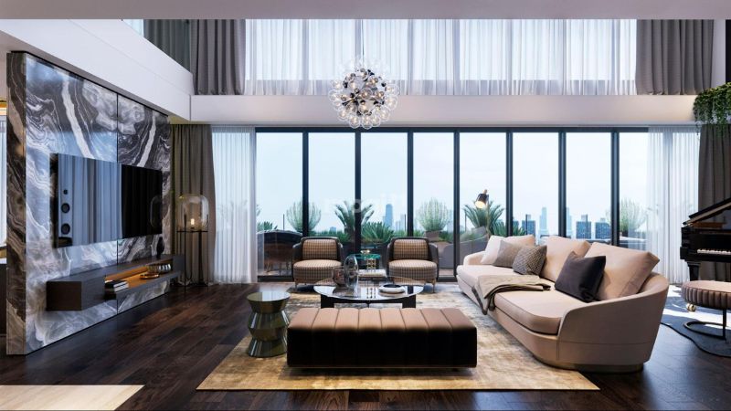 Căn hộ Sky Villa là gì? Sự khác nhau giữa Sky Villa với Villa, Penthouse 1 Căn hộ Sky Villa là gì