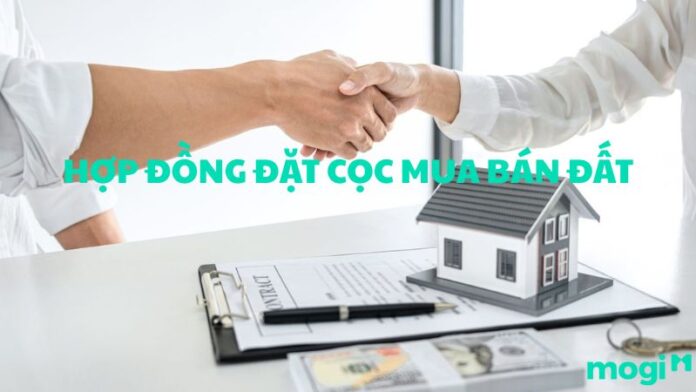 Mẫu hợp đồng đặt cọc mua bán đất mới nhất 2025