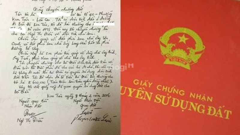 Giấy tờ ba lá có làm được sổ đỏ không?