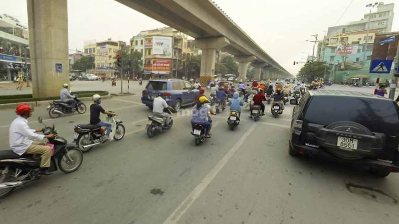 Hạ tầng giao thông tại ngã tư Văn Phú