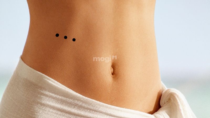 Nốt ruồi trên eo