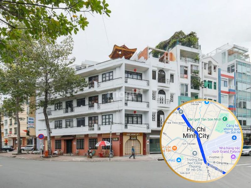 bán nhà mặt tiền đường trường chinh quận 12