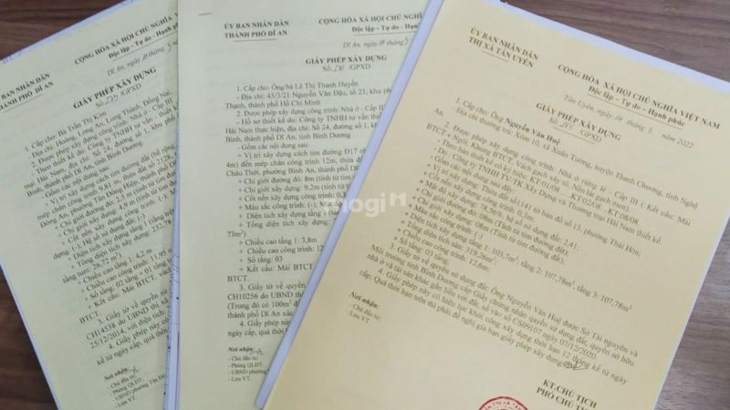 Nộp hồ sơ xin giấy phép xây dựng nhà cấp 4