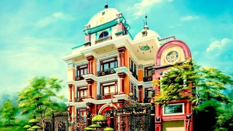 Top những biệt thự đẹp nhất Việt Nam gây tiếng vang đến thế giới 4 Biệt thự Samdi Đà Nẵng – Biệt thự nguy nga giữa lòng phố biển