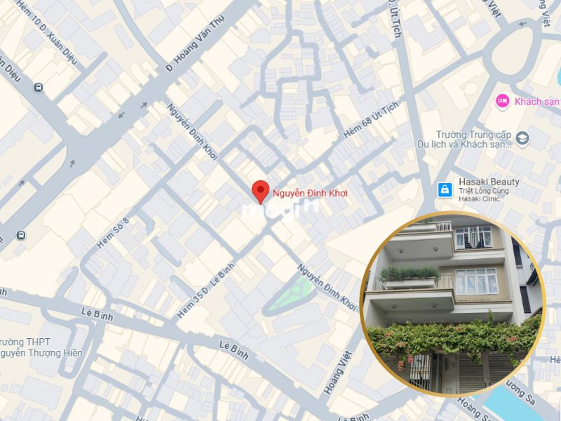 Thị trường mua bán nhà đường Nguyễn Đình Khơi Tân Bình cập nhật T12/2025