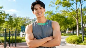 Tướng mạo sao Lực Sĩ rất cường tráng, chắc khỏe